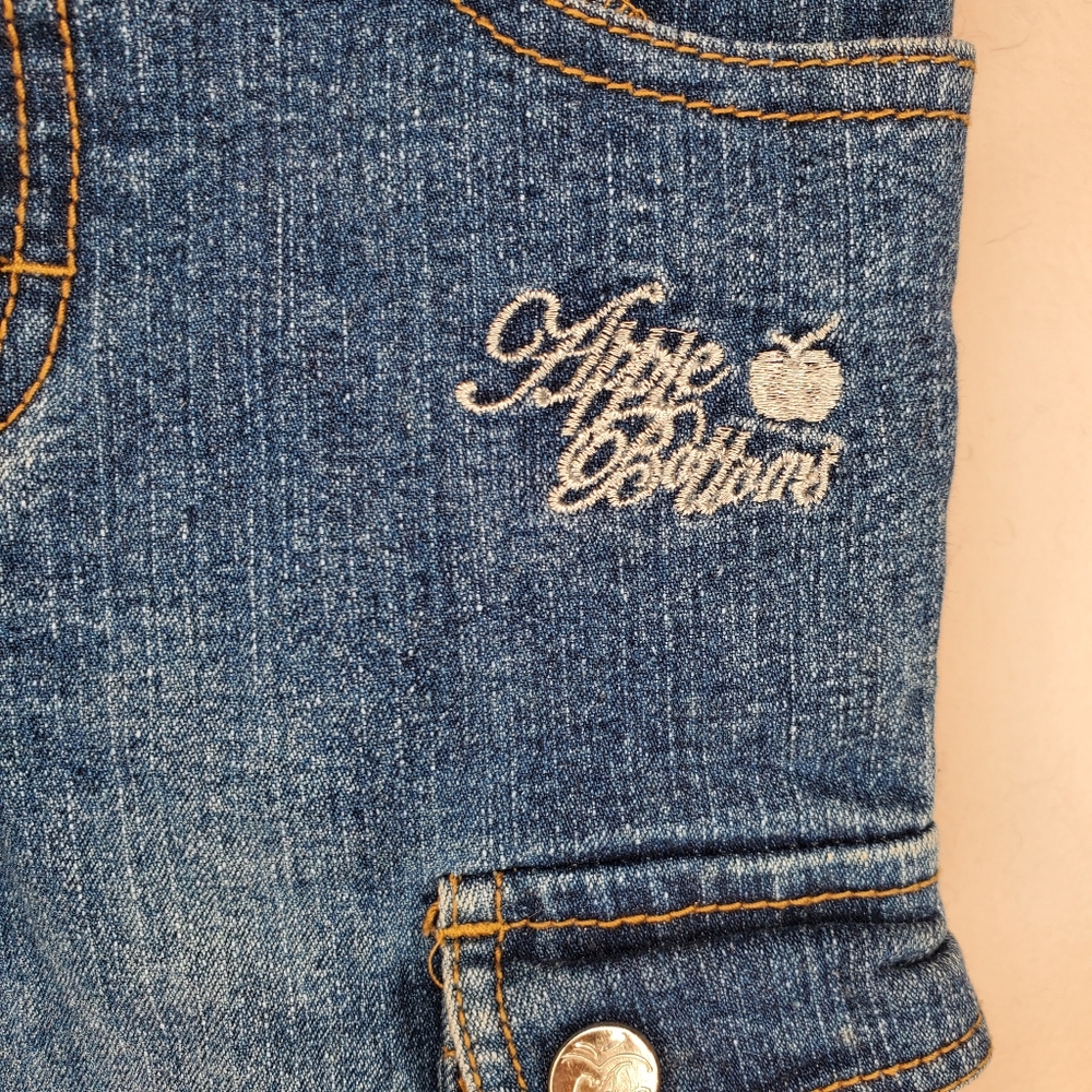 35) APPLE BOTTOM Cargo Jeans Sz. 4 - Picture 2 of 5